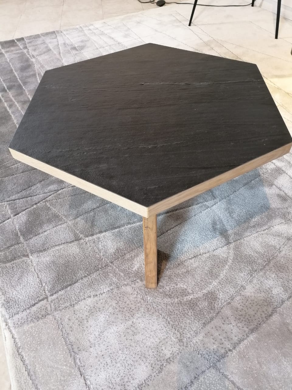 XBFL04 - Coffee Table Stone Top 395mm